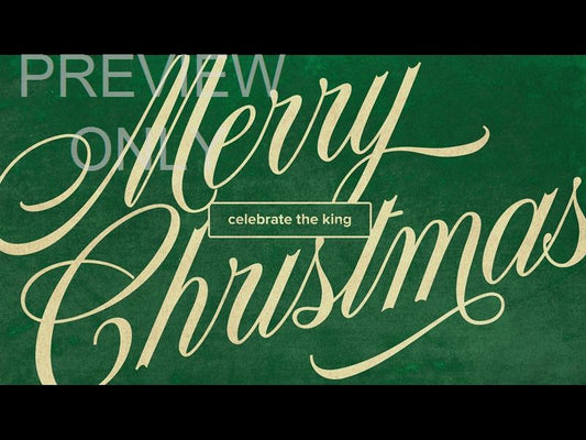 Velvet Flourish Merry Christmas Still