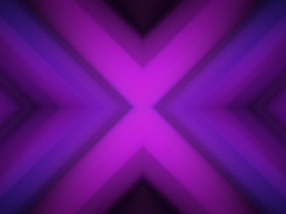 Mirrored Arrows Purple X