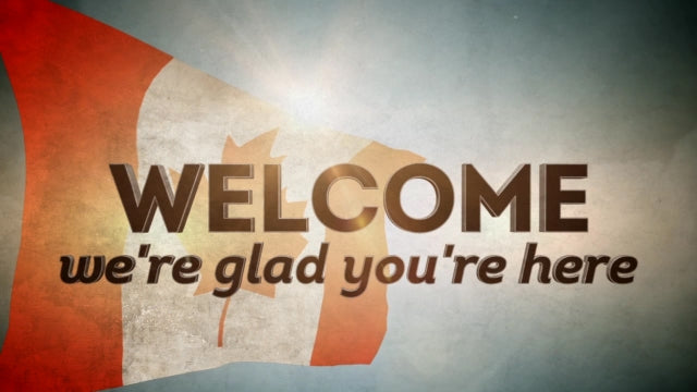 The Canadian Flag Welcome
