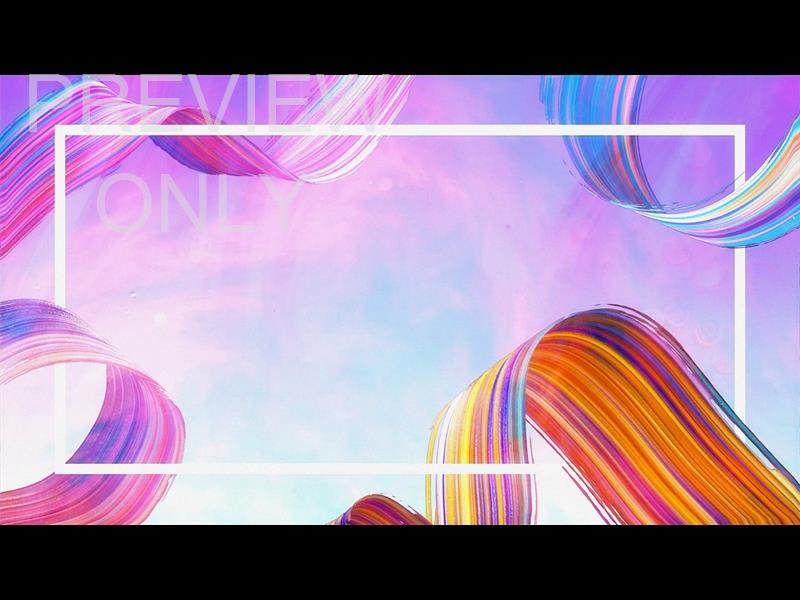 Colorful Brush Strokes: Volume One Blank Graphic 10