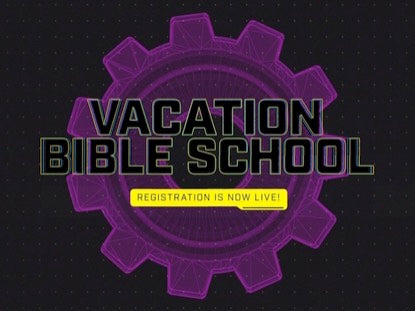 Retro Wireframe Vacation Bible School