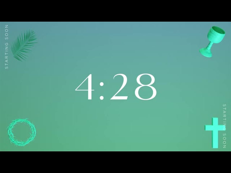 Holy Week Ink Countdown