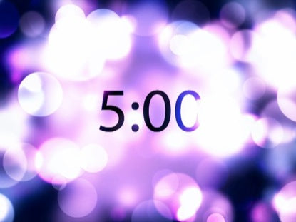 Brilliant Bokeh Countdown