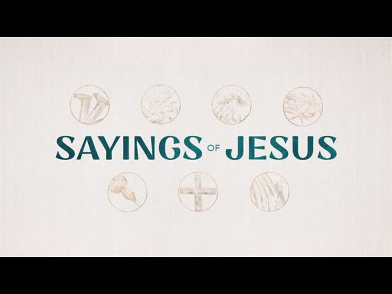 Sayings Of Jesus - Title