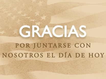 Memorial Badge Closing Motion - Spanish
