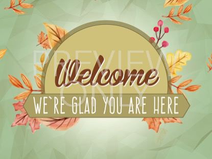 Fall Welcome Still Vol 3