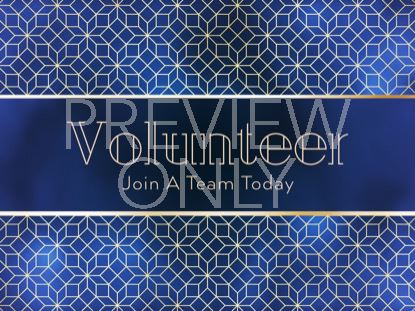 New Year Deco Volunteer Still