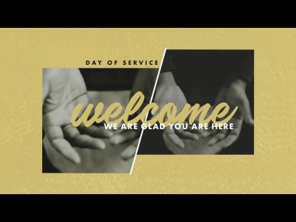 Day Of Work Welcome We Are Glad You Are Here