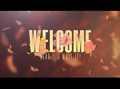 Thankful Fall Welcome