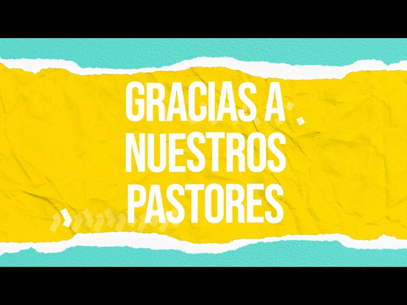 Pastor Appreciation - Spanish