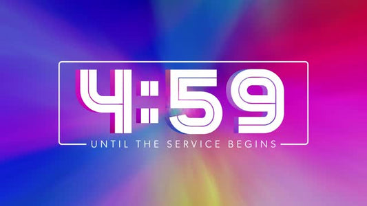 Chromatic Clouds Countdown