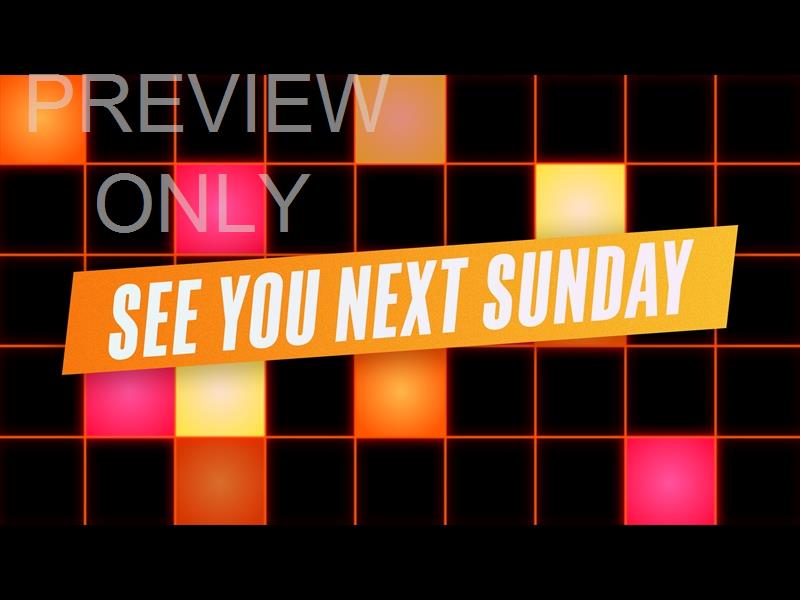 Radiant Tiles See You Next Sunday Still