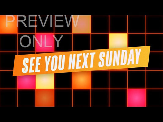 Radiant Tiles See You Next Sunday Still