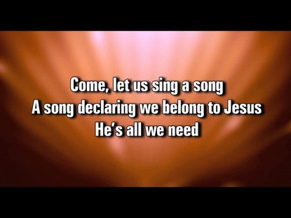 Sing To The King