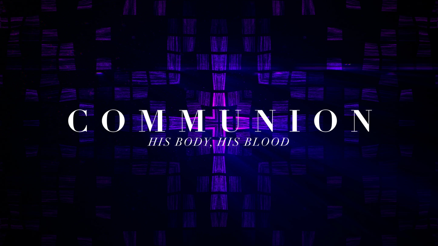 Cross Glass Communion