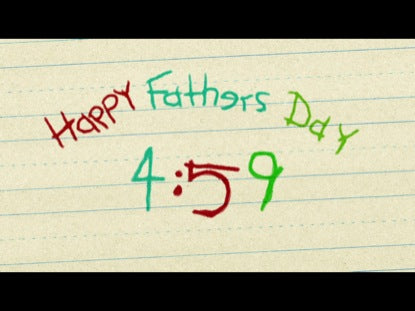 A Very Special Daddy Countdown
