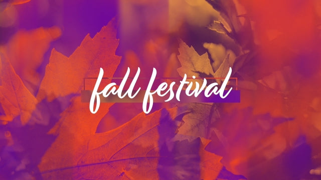Fall Reflections Fall Festival