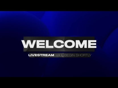 Livestream Welcome Livestream Begins Shortly Blue