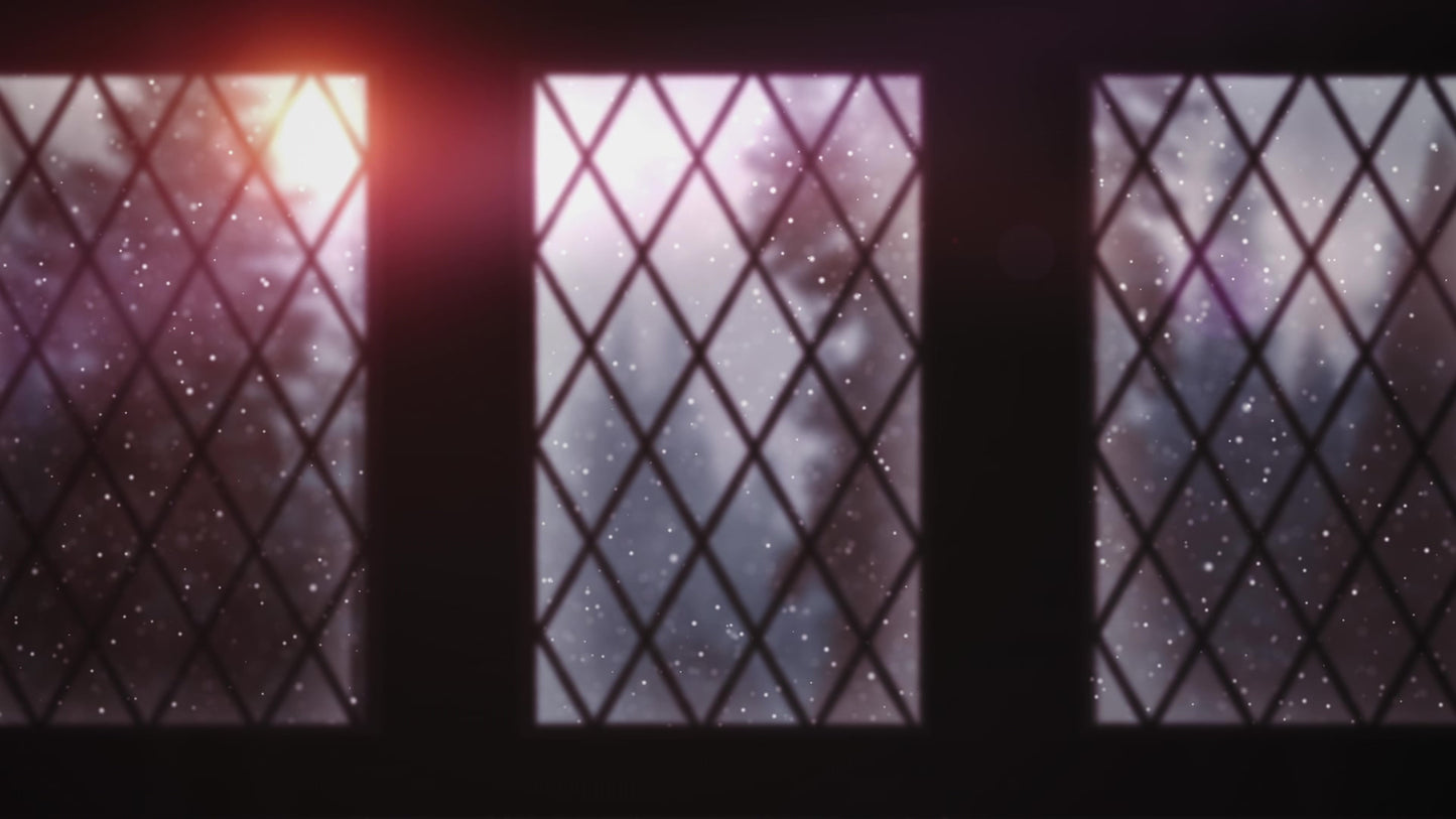 Winter Windows Lattice Still