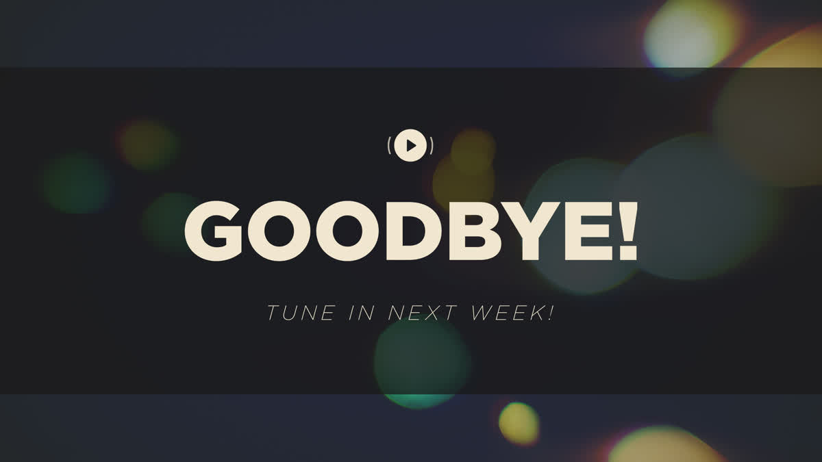 Blissful Bokeh Exit Stream