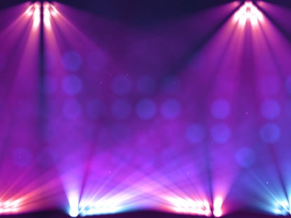 Stage Lights Purple