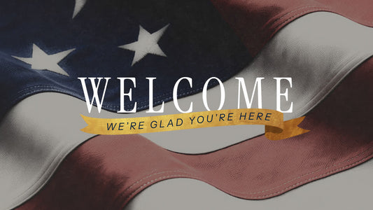 Flag Of Freedom Still Welcome