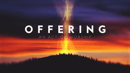 Holy Week Glow Offering Still
