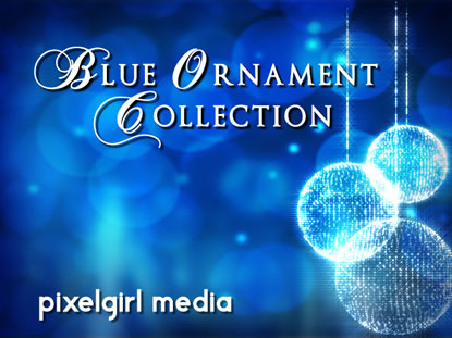 Blue Ornament Collection
