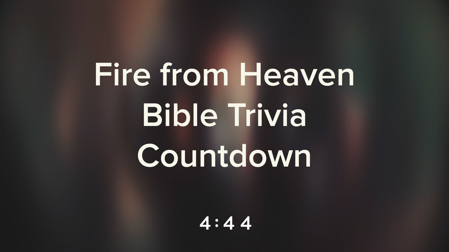 Fallen Light Trivia Countdown