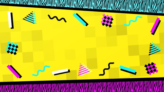 90's Retro Blank Title 02