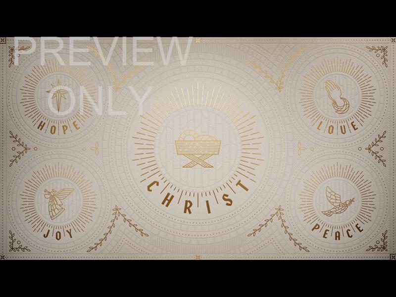 Advent Gold: Christ Still