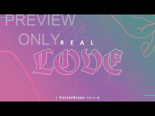 Real Love Title Still