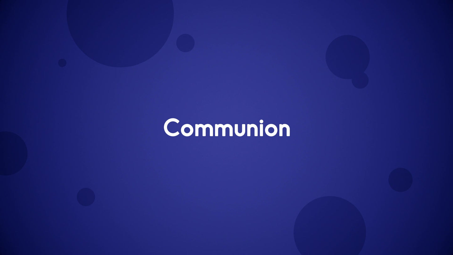 Floating Circles Communion Still