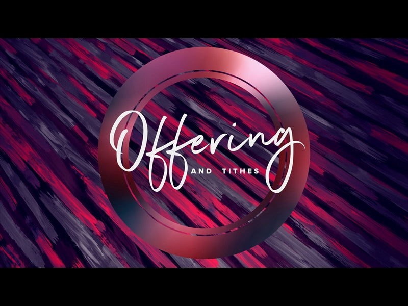 Good Friday Color Brush Offering