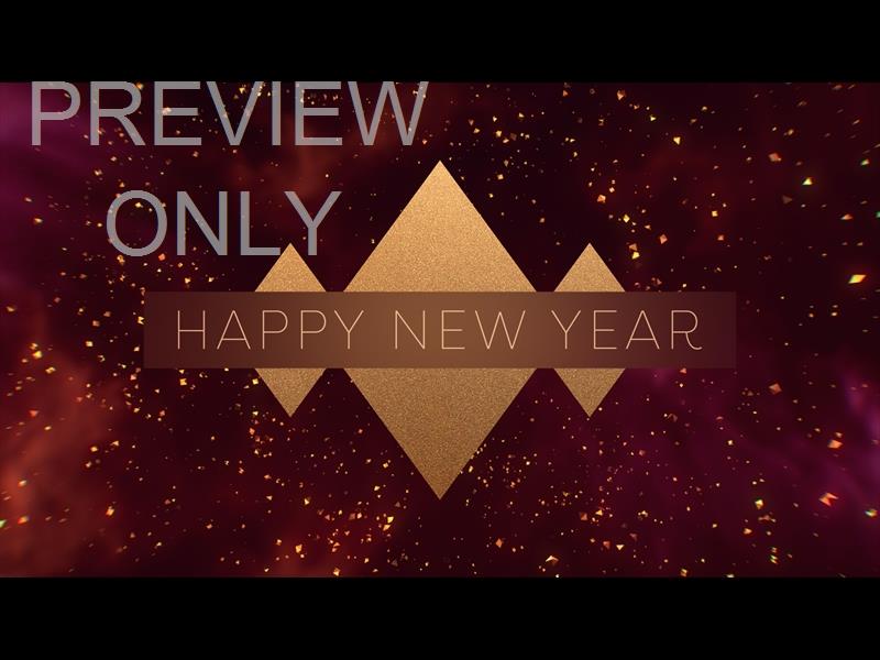 Gemstone Happy New Year Still