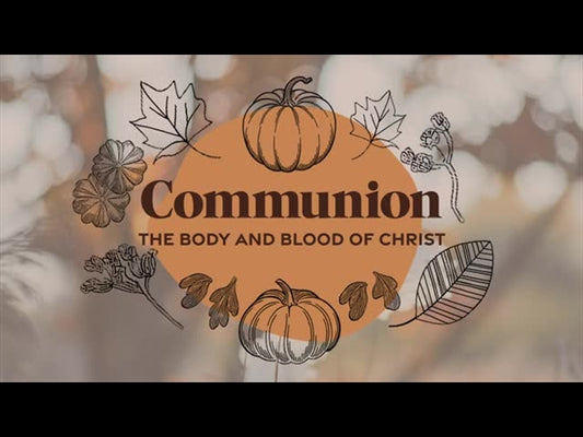 Line Art Autumn Communion