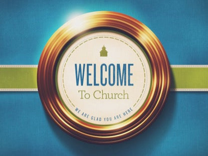 Golden Rings Welcome To Church