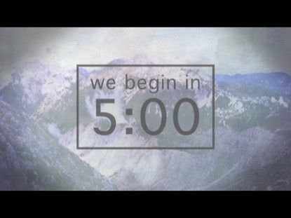Open Mountains Countdown