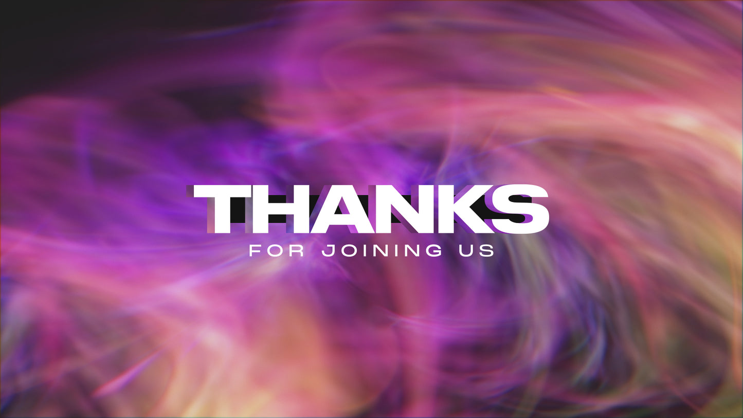 Flux Thanks For Joining Us