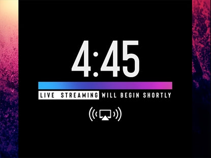 Live Stream Vol 1 Countdown