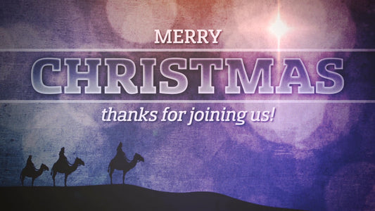 Christmas Glow Merry Christmas Still