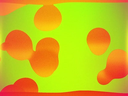 Lava Lamp Orange Motion
