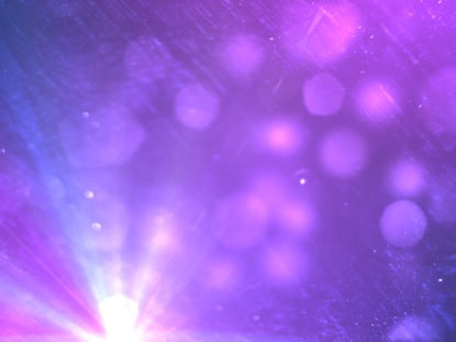 Lens Particles Grunge Purple