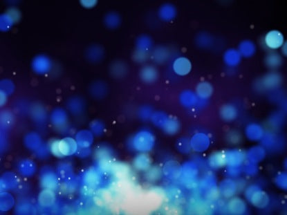 Bokeh Celebration Ice