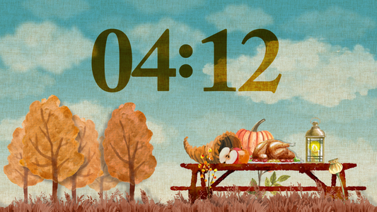 Autumn Harvest Countdown