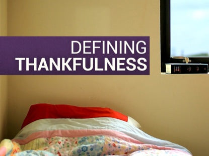 Defining Thankfulness