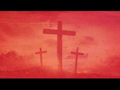 Witness His Resurrection: Cross Motion Background