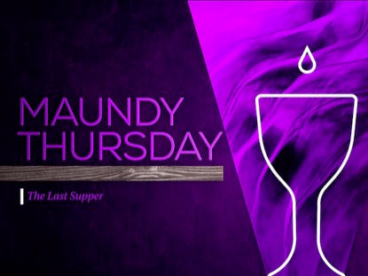 Mixed Textures Maundy Thursday