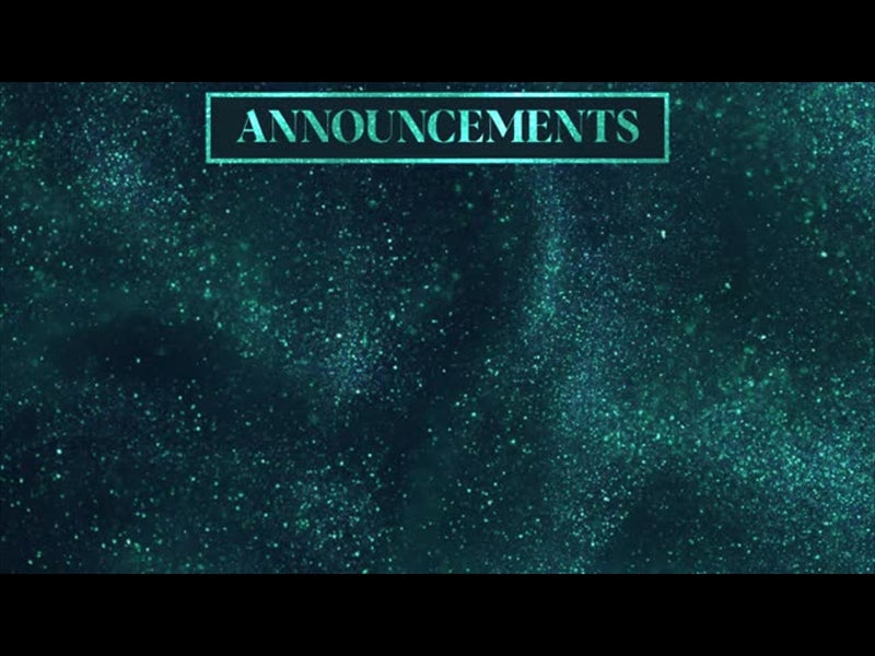 Glisten Announcements