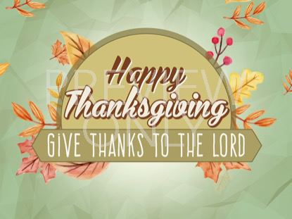 Happy Thanksgiving Still Vol 3